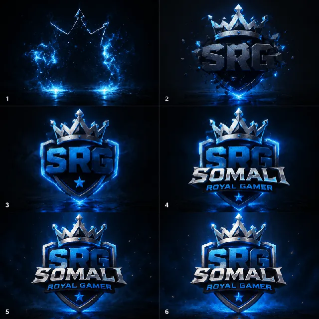 SRG Logo Build Sequence